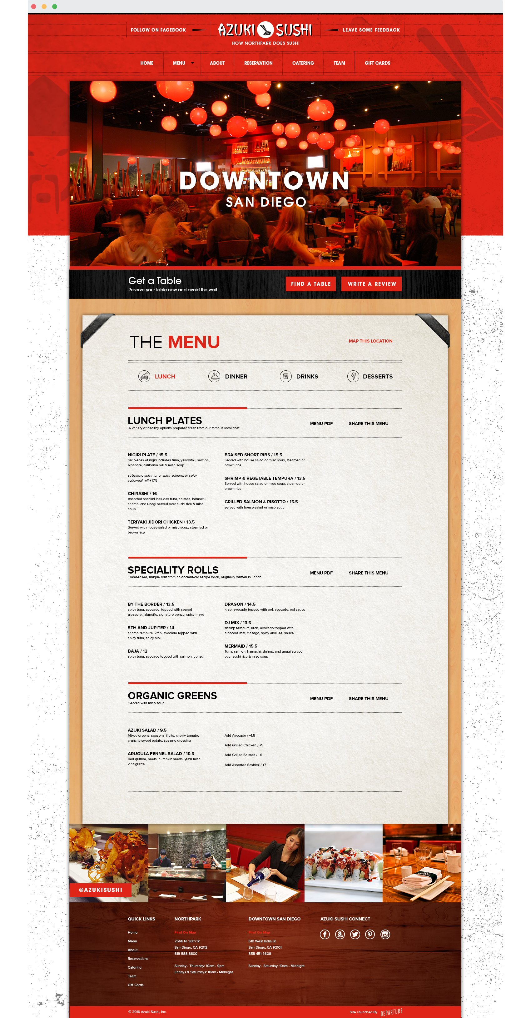 Azuki-Sushi_Responsive-Web-Design_Menu-Page